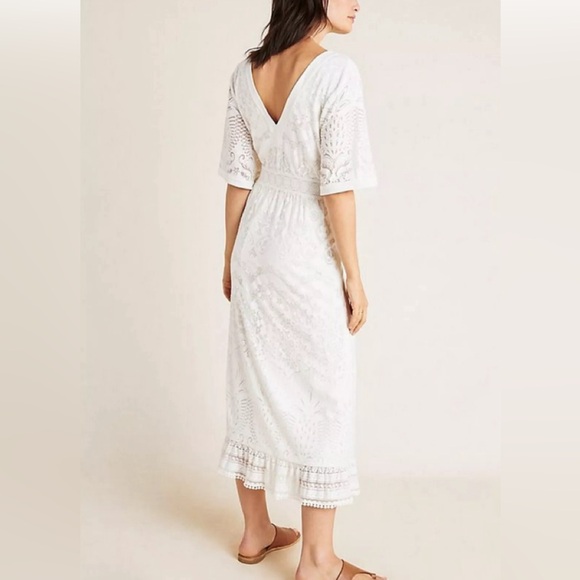 FARM Rio White Midi Dress - Picture 8 of 9